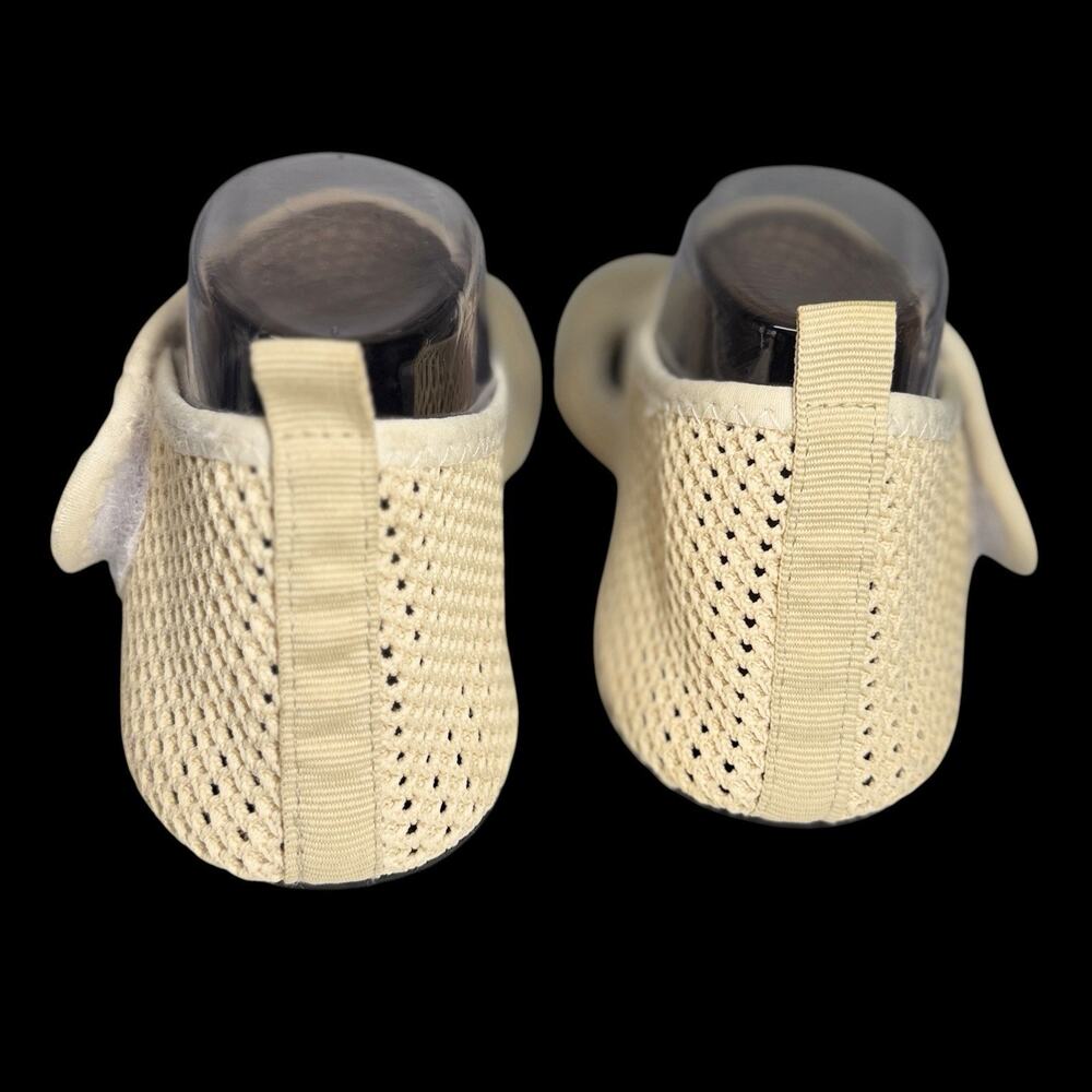 Water Shoes Womens Sz 9 Beige Mesh Barefoot Aqua Festival After Party Comfort - Picture 5 of 8